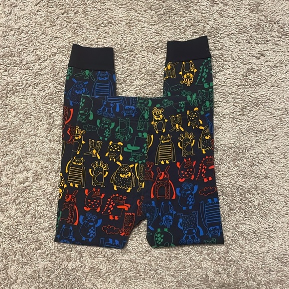 💚EUC Toddler Multi-Color Unisex Snug-Fit Graphic Pajama Set Sz 5T SLEEP MONSTER - Picture 4 of 8